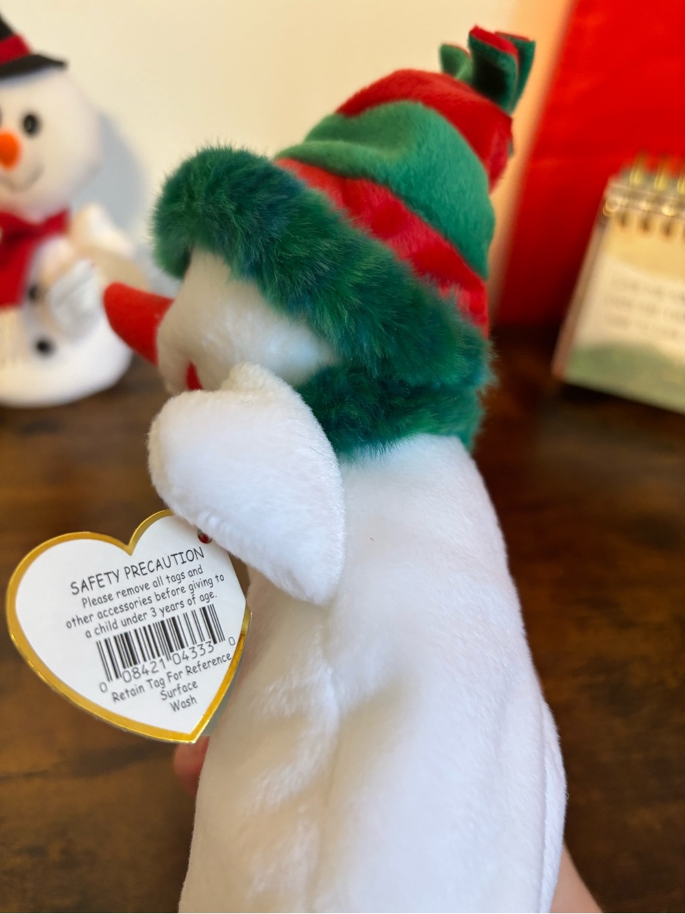 Snowball and Snowgirl beanie babies - Picture 6 of 15